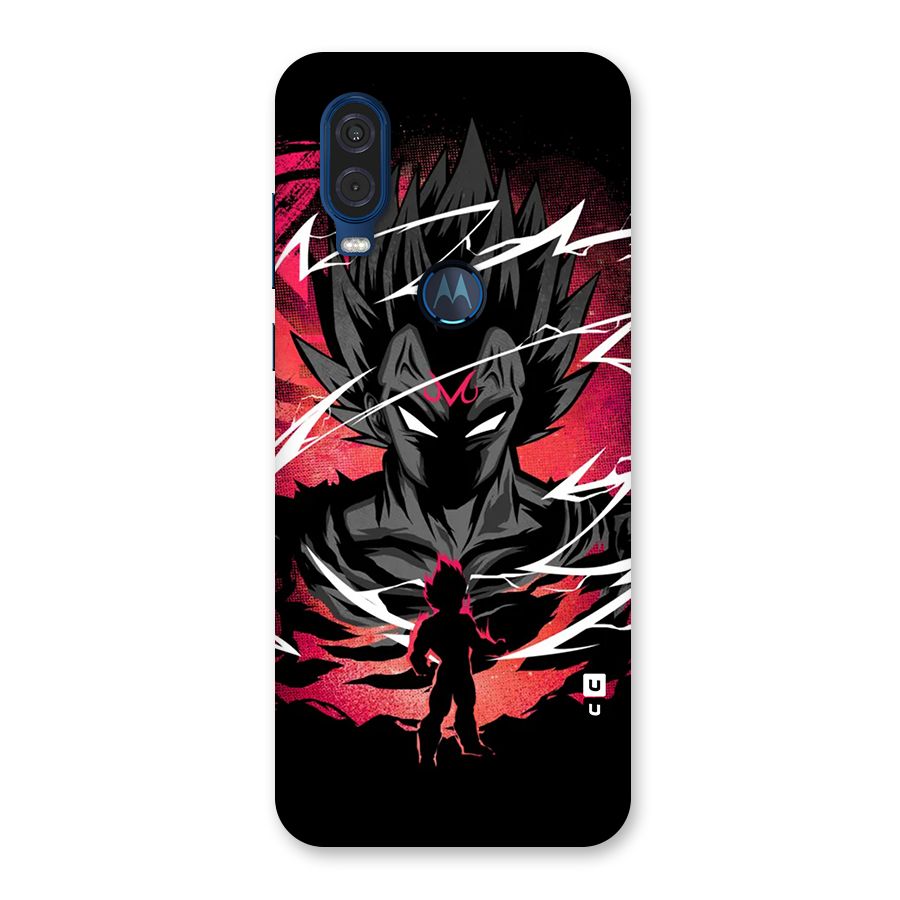 Cool Vegeta Back Case for Motorola One Vision