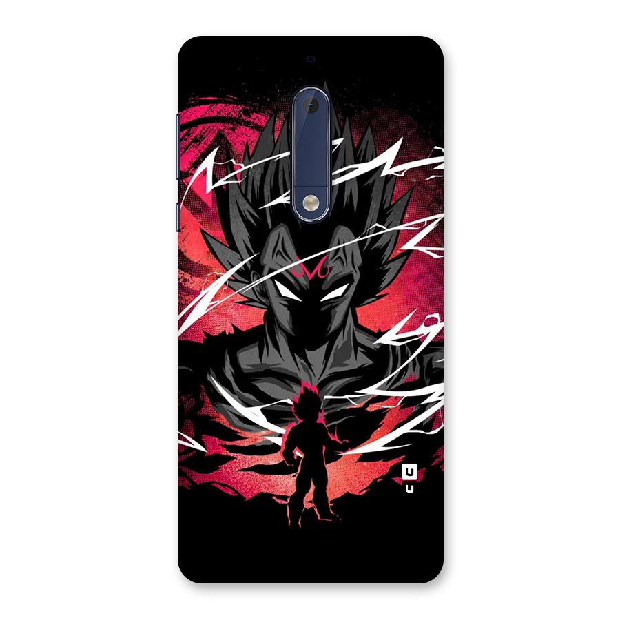 Cool Vegeta Back Case for Nokia 5