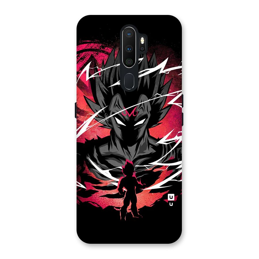 Cool Vegeta Back Case for Oppo A5 (2020)