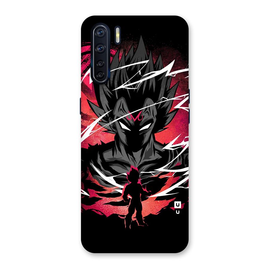 Cool Vegeta Back Case for Oppo F15