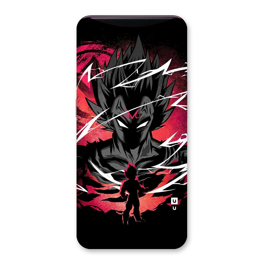 Cool Vegeta Back Case for Oppo Find X
