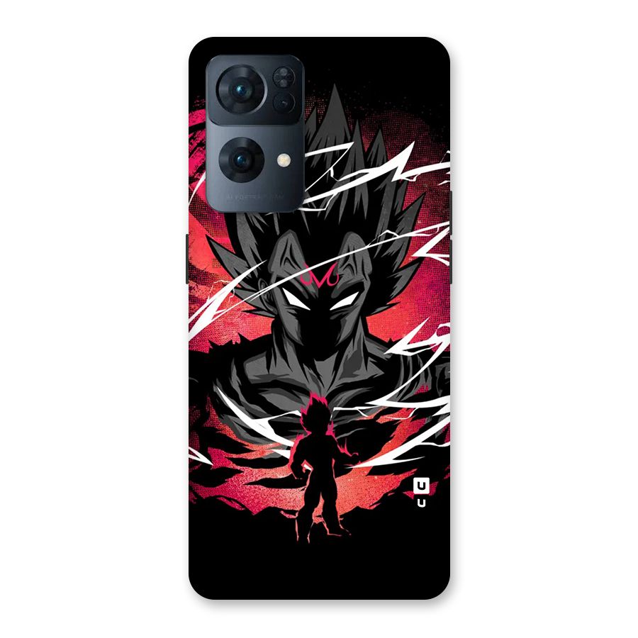 Cool Vegeta Back Case for Oppo Reno7 Pro 5G