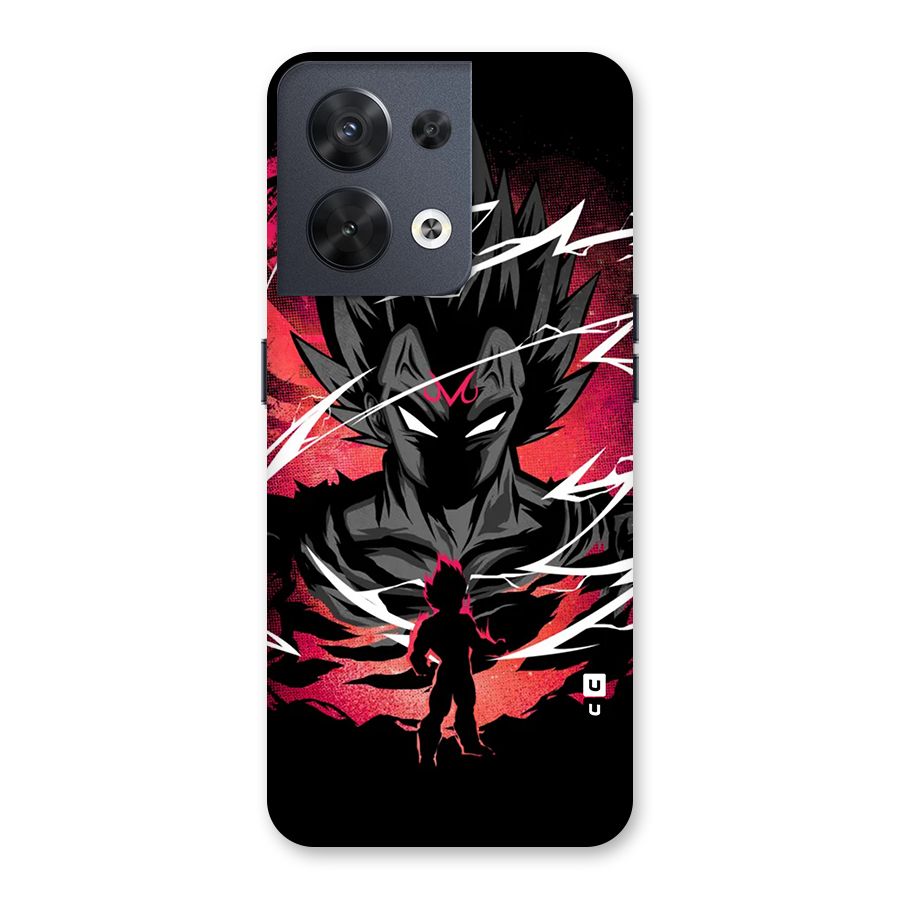 Cool Vegeta Back Case for Oppo Reno8 5G