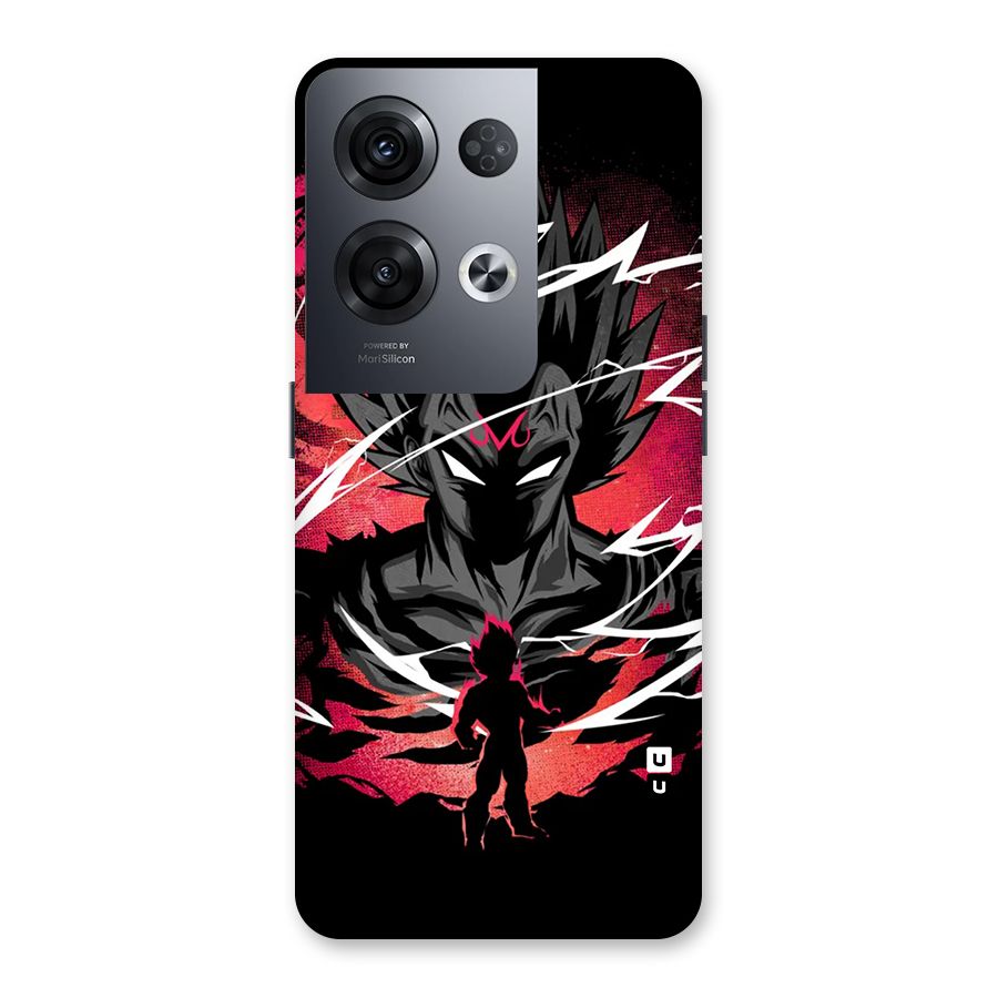 Cool Vegeta Back Case for Oppo Reno8 Pro 5G