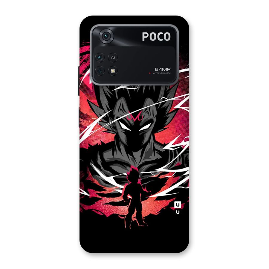 Cool Vegeta Back Case for Poco M4 Pro 4G