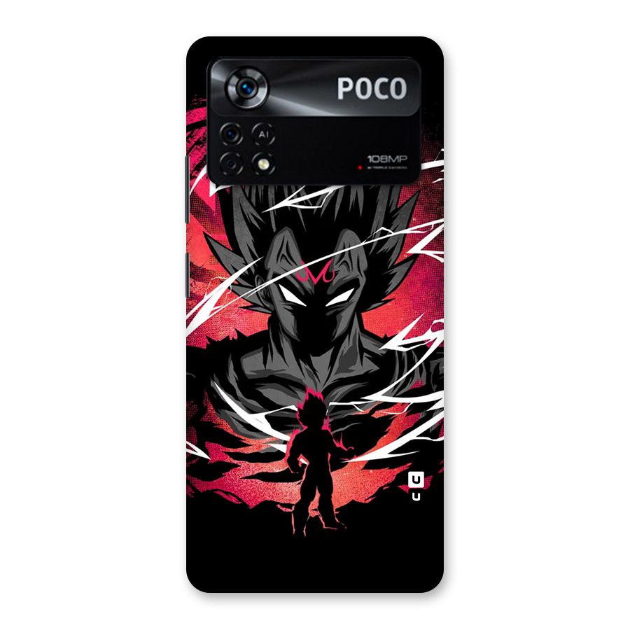 Cool Vegeta Back Case for Poco X4 Pro 5G
