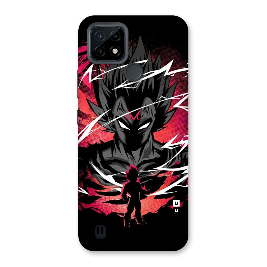 Cool Vegeta Back Case for Realme C21
