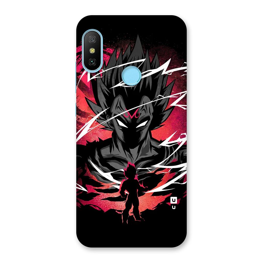 Cool Vegeta Back Case for Redmi 6 Pro