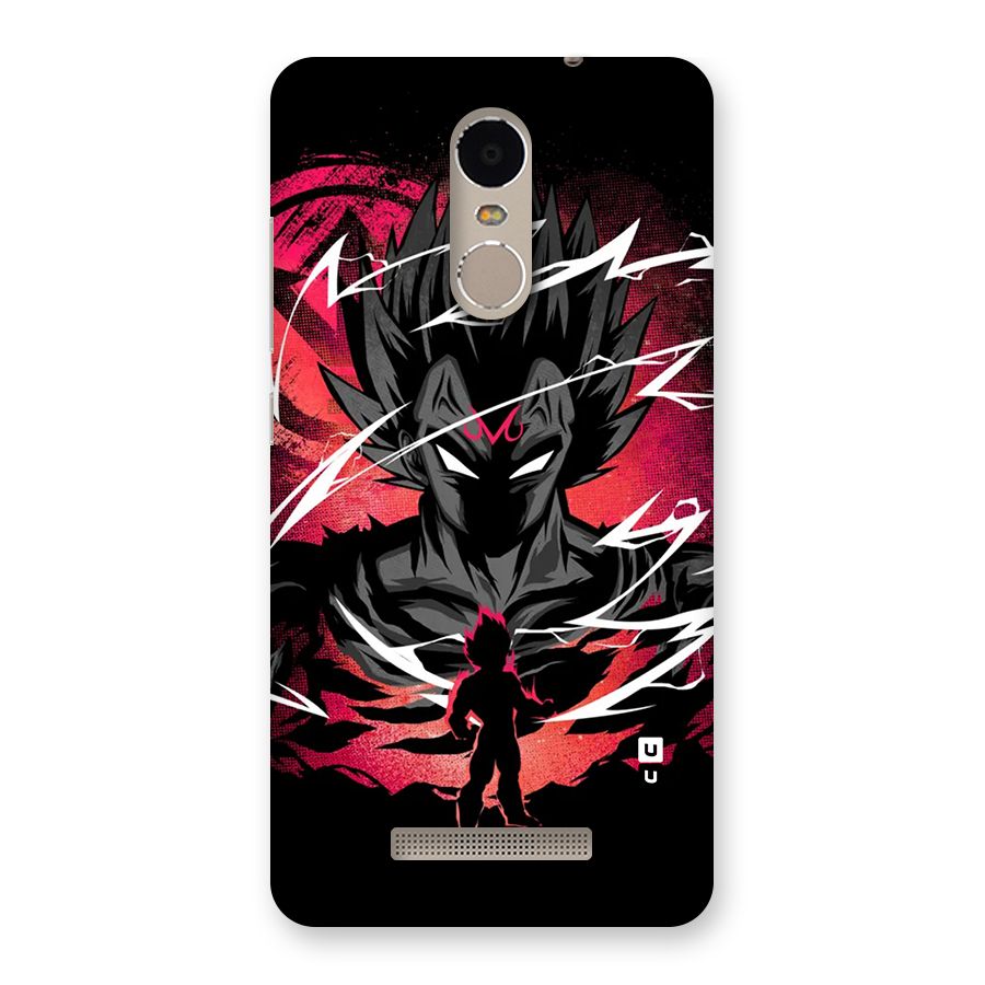 Cool Vegeta Back Case for Redmi Note 3