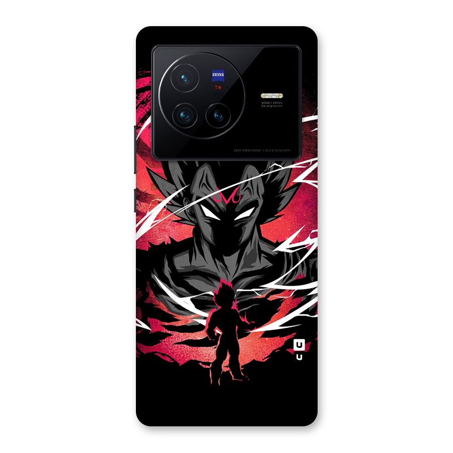 Cool Vegeta Back Case for Vivo X80