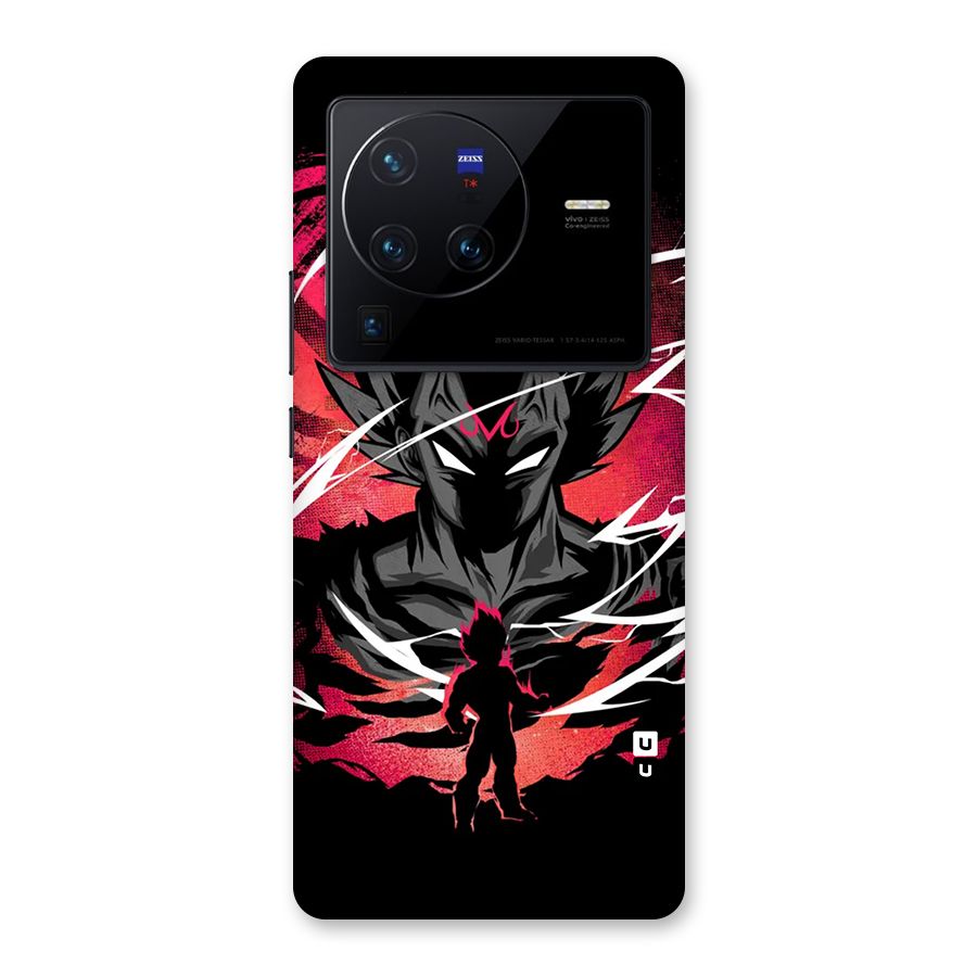 Cool Vegeta Back Case for Vivo X80 Pro