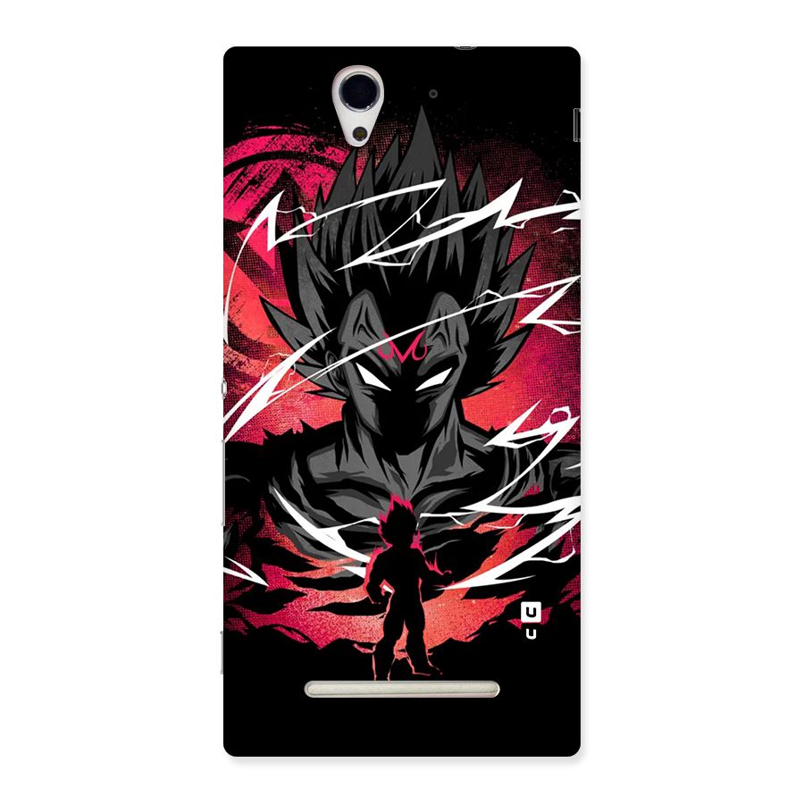 Cool Vegeta Back Case for Xperia C3