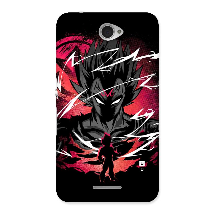 Cool Vegeta Back Case for Xperia E4