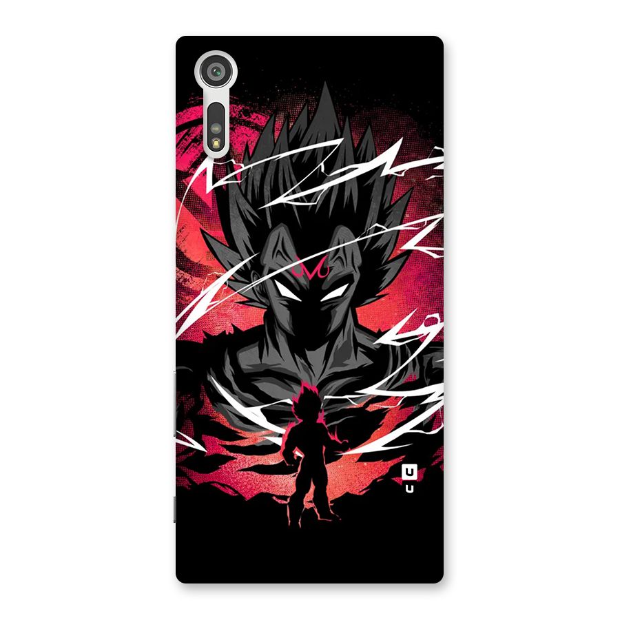 Cool Vegeta Back Case for Xperia XZ