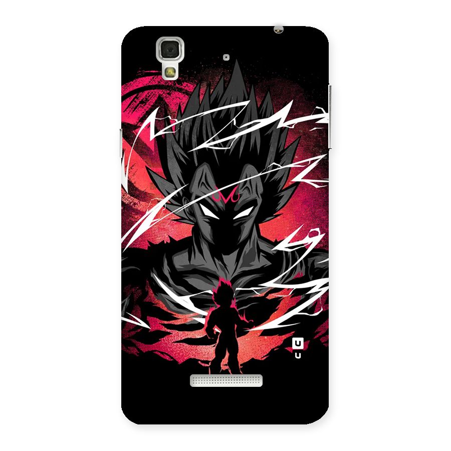 Cool Vegeta Back Case for YU Yureka Plus