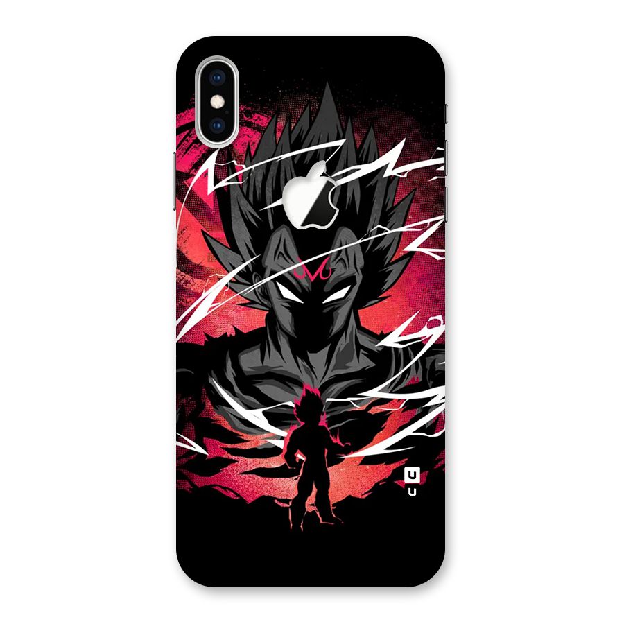 Cool Vegeta Back Case for iPhone XS Max Apple Cut