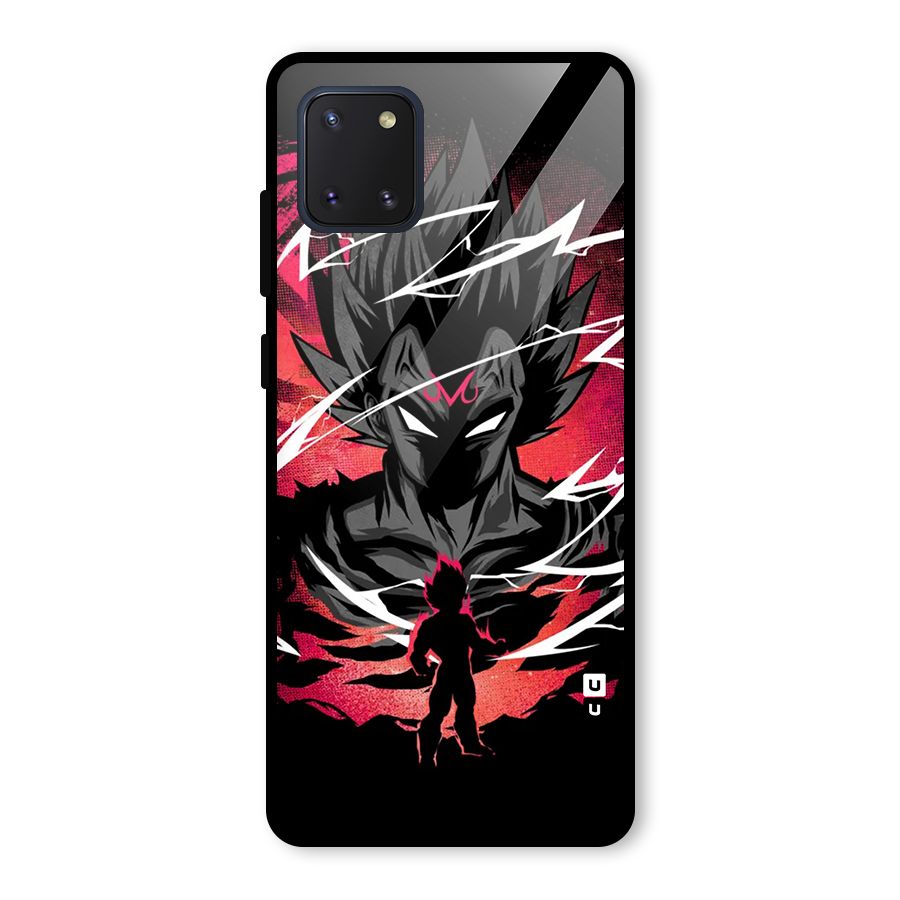 Cool Vegeta Glass Back Case for Galaxy Note 10 Lite