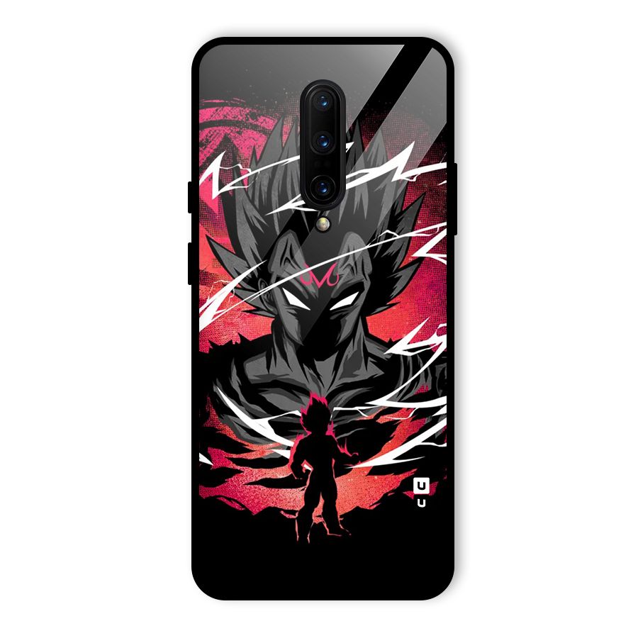 Cool Vegeta Glass Back Case for OnePlus 7 Pro
