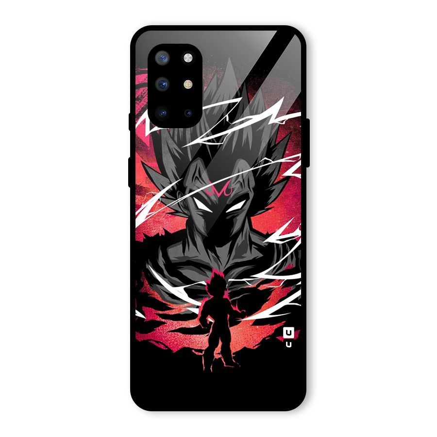 Cool Vegeta Glass Back Case for OnePlus 8T