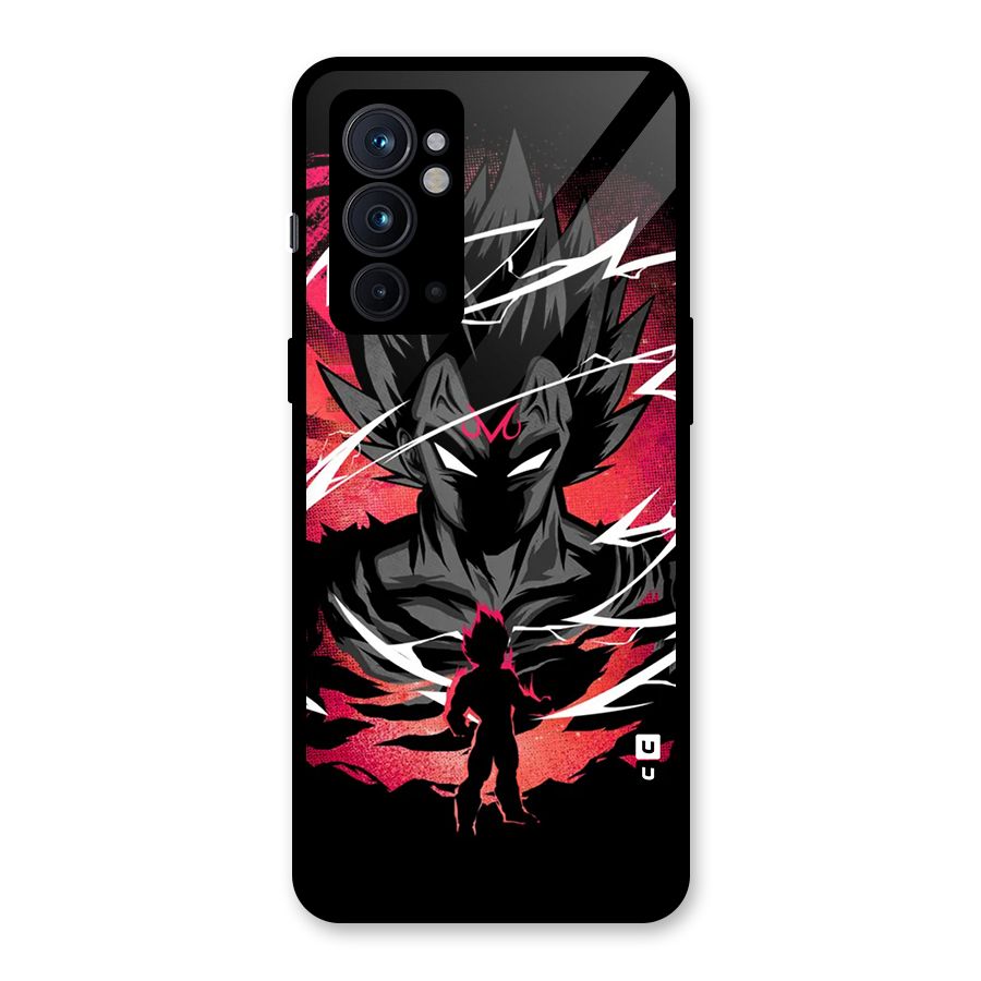 Cool Vegeta Glass Back Case for OnePlus 9RT 5G