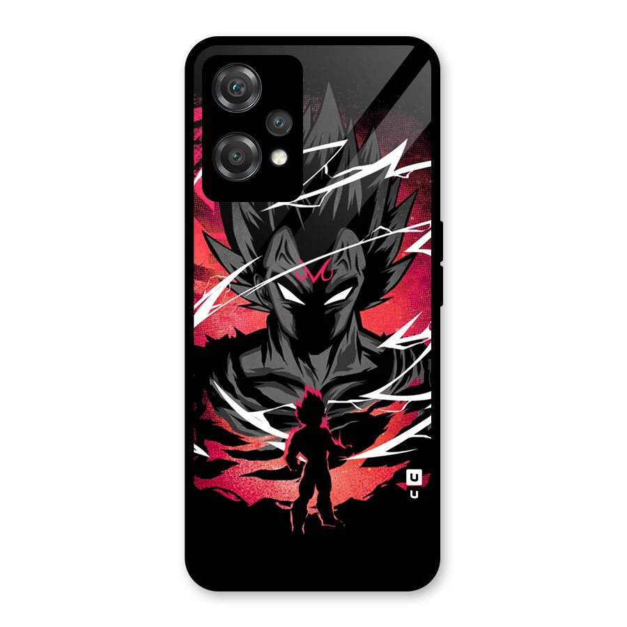 Cool Vegeta Glass Back Case for OnePlus Nord CE 2 Lite 5G