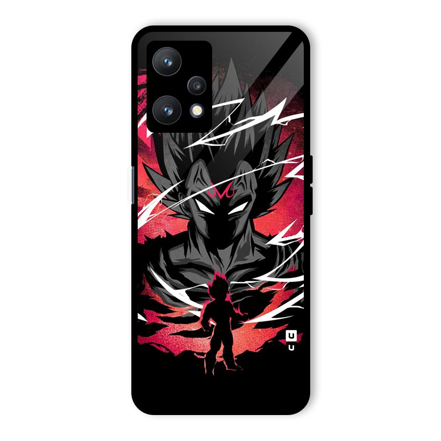 Cool Vegeta Glass Back Case for Realme 9 Pro 5G
