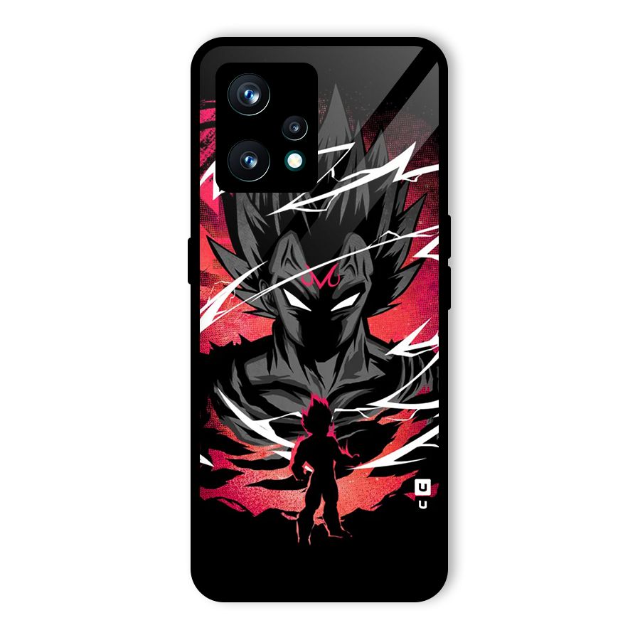 Cool Vegeta Glass Back Case for Realme 9 Pro Plus 5G