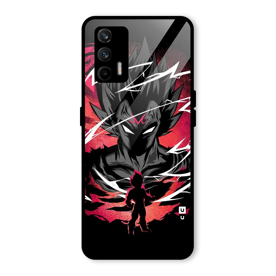 Cool Vegeta Glass Back Case for Realme GT 5G