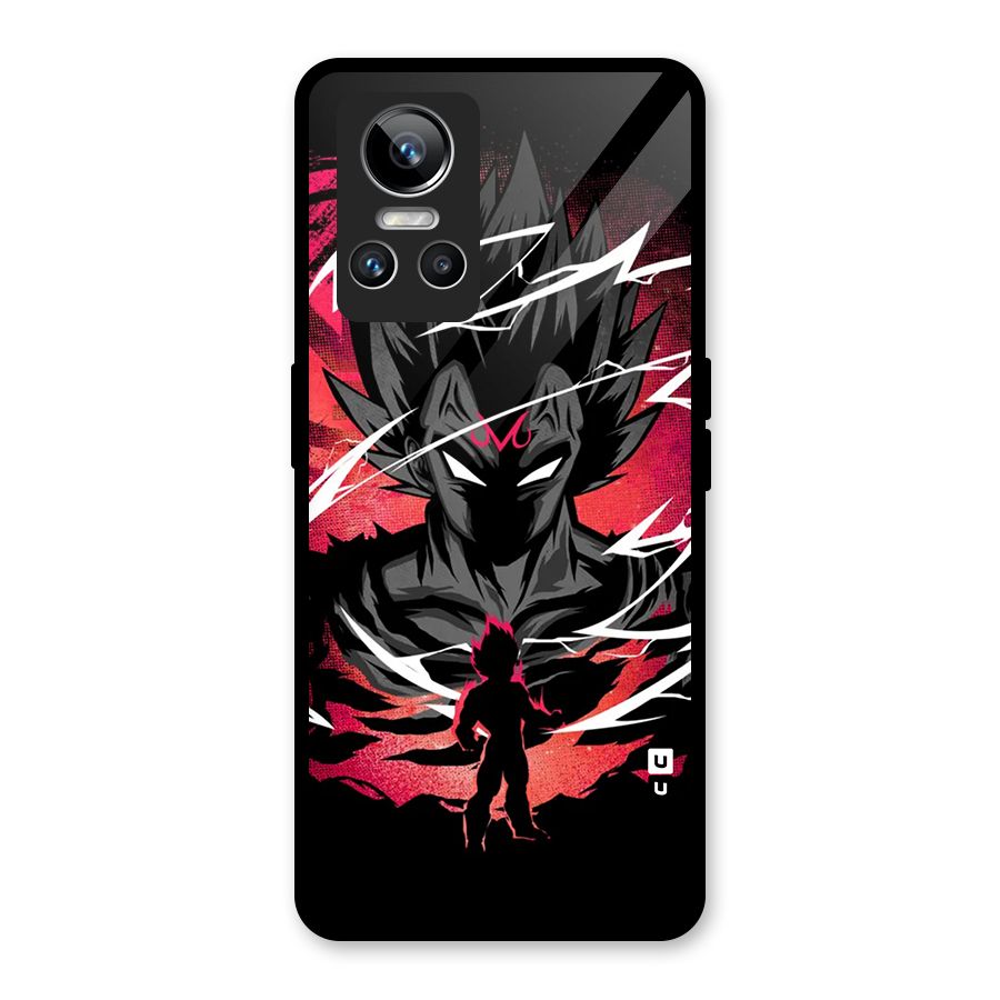 Cool Vegeta Glass Back Case for Realme GT Neo 3