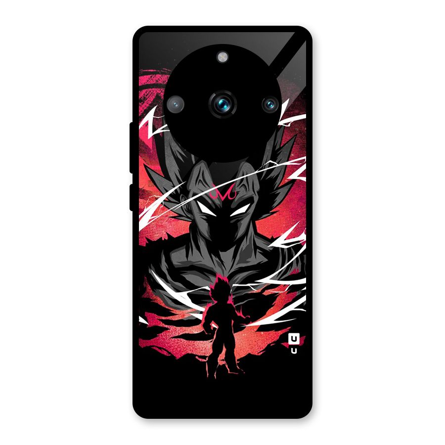 Cool Vegeta Glass Back Case for Realme Narzo 60 Pro