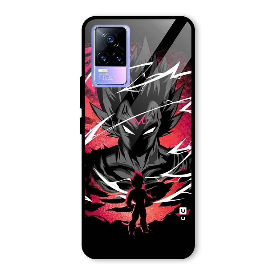 Cool Vegeta Glass Back Case for Vivo Y73