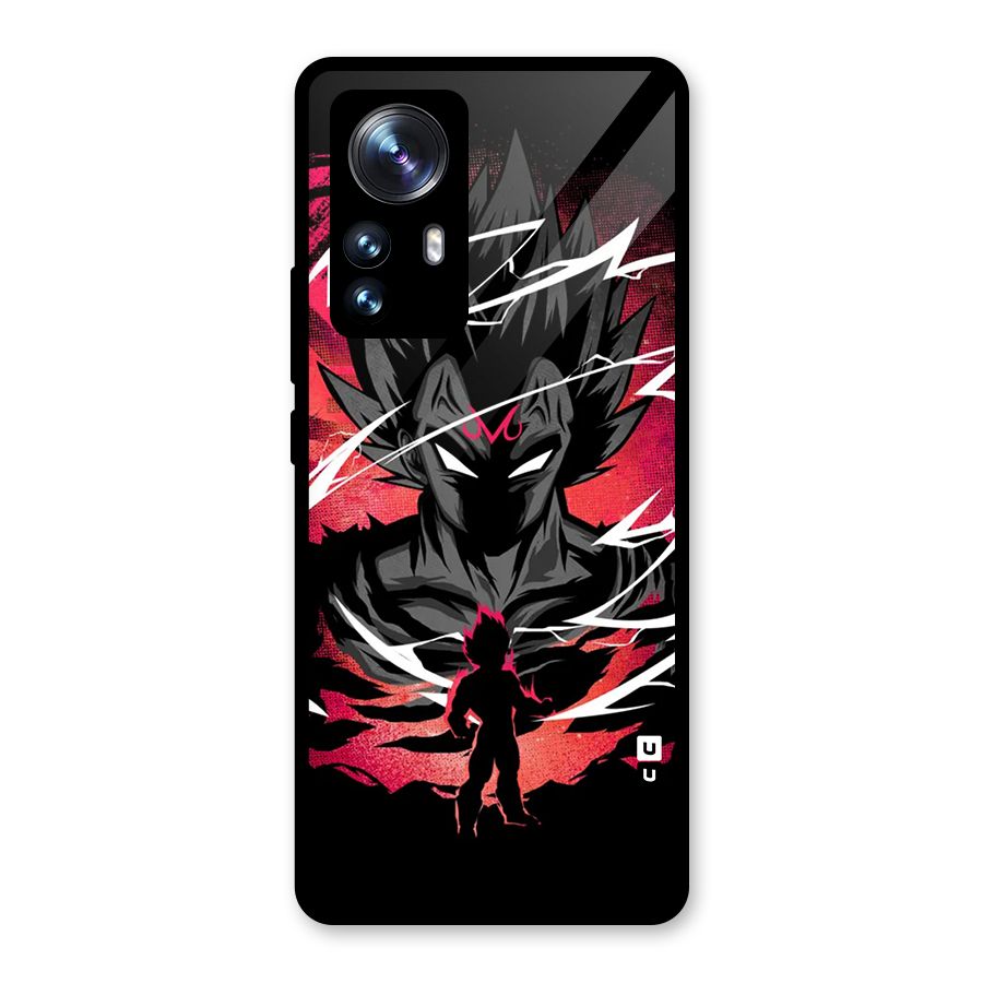 Cool Vegeta Glass Back Case for Xiaomi 12 Pro