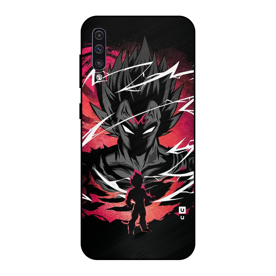 Cool Vegeta Metal Back Case for Galaxy A30s
