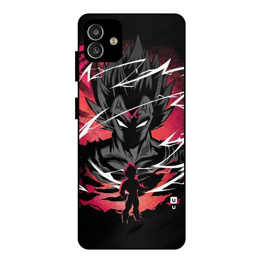 Cool Vegeta Metal Back Case for Galaxy M13 5G
