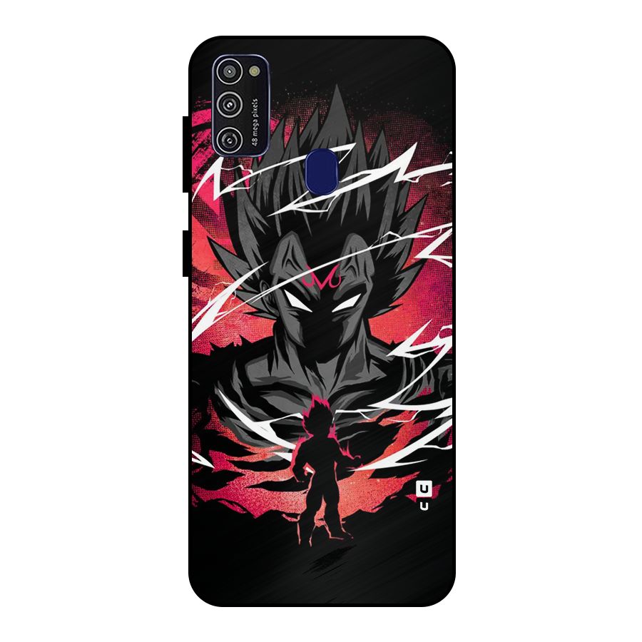 Cool Vegeta Metal Back Case for Galaxy M30s