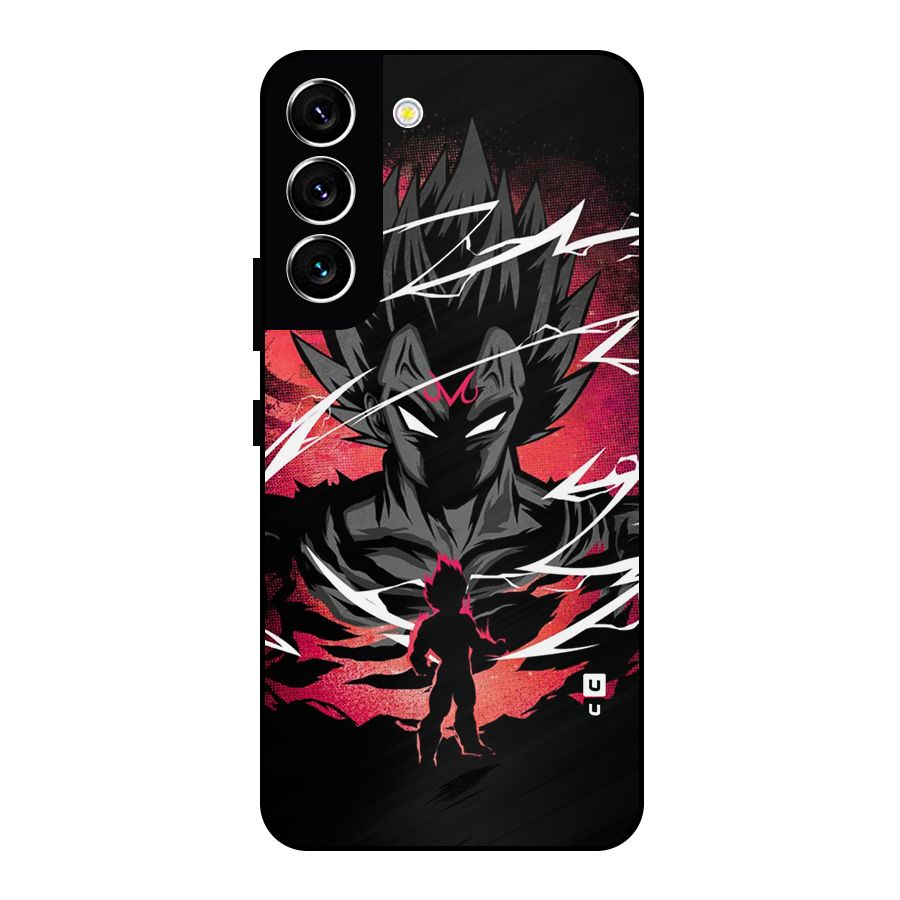 Cool Vegeta Metal Back Case for Galaxy S22 5G