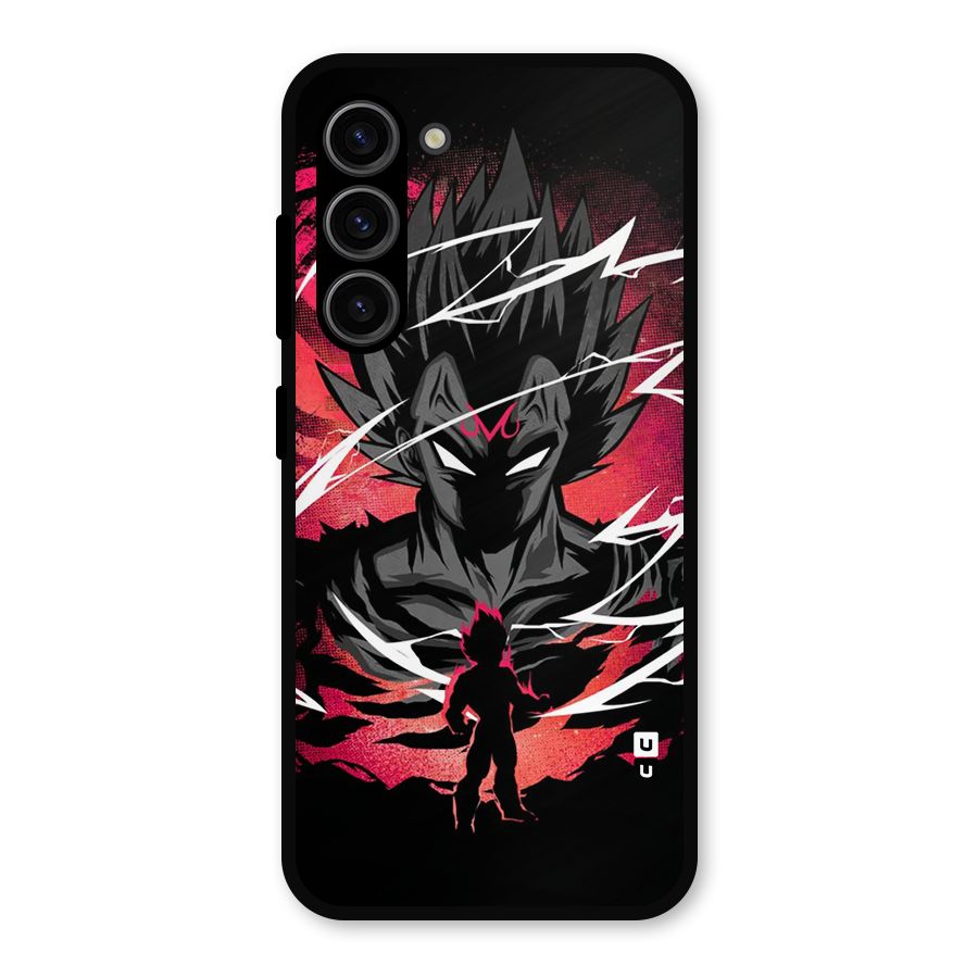 Cool Vegeta Metal Back Case for Galaxy S23