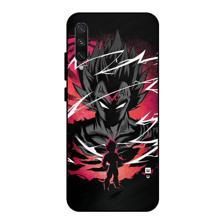 Cool Vegeta Metal Back Case for Mi A3
