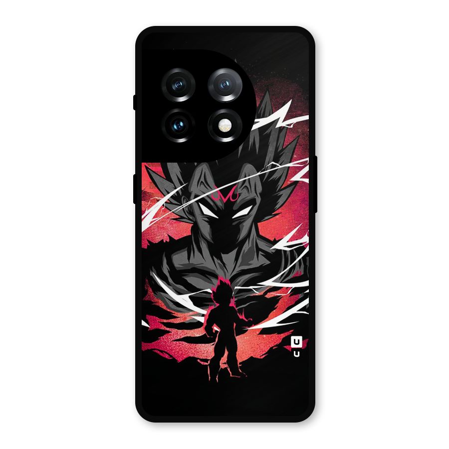 Cool Vegeta Metal Back Case for OnePlus 11