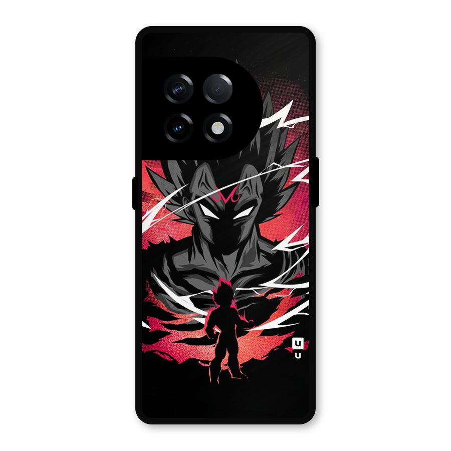 Cool Vegeta Metal Back Case for OnePlus 11R