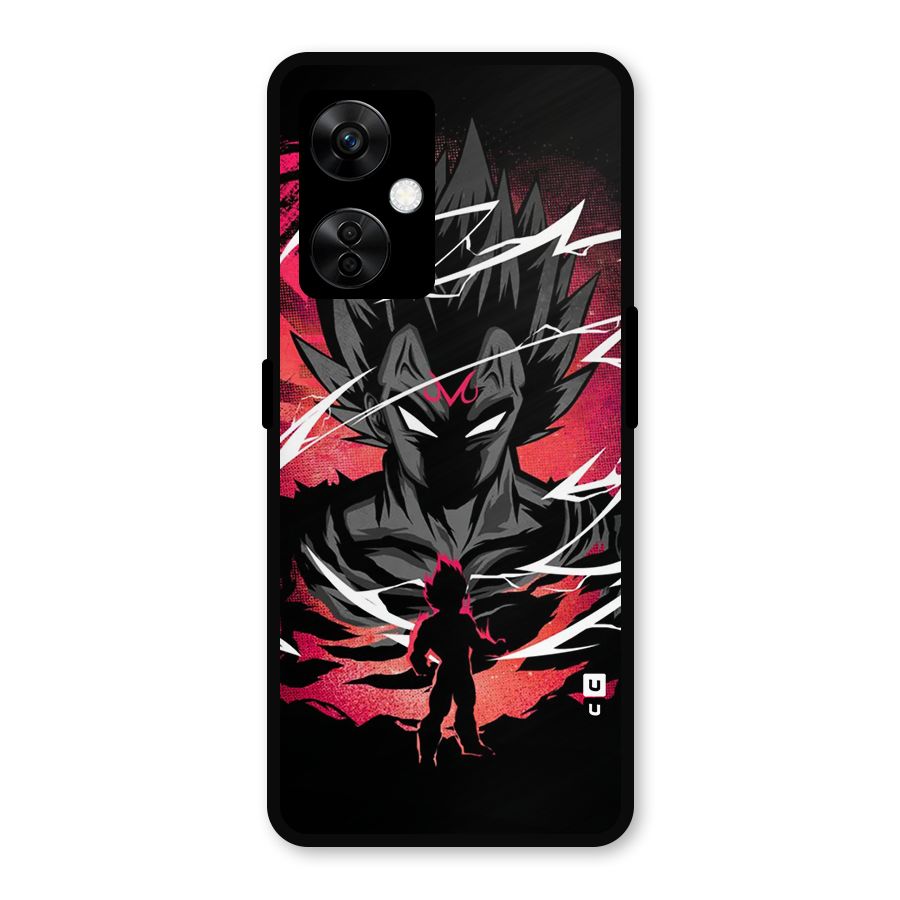 Cool Vegeta Metal Back Case for OnePlus Nord CE 3 Lite