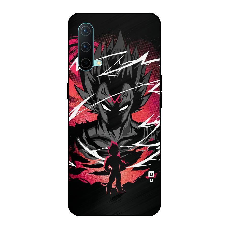 Cool Vegeta Metal Back Case for OnePlus Nord CE 5G