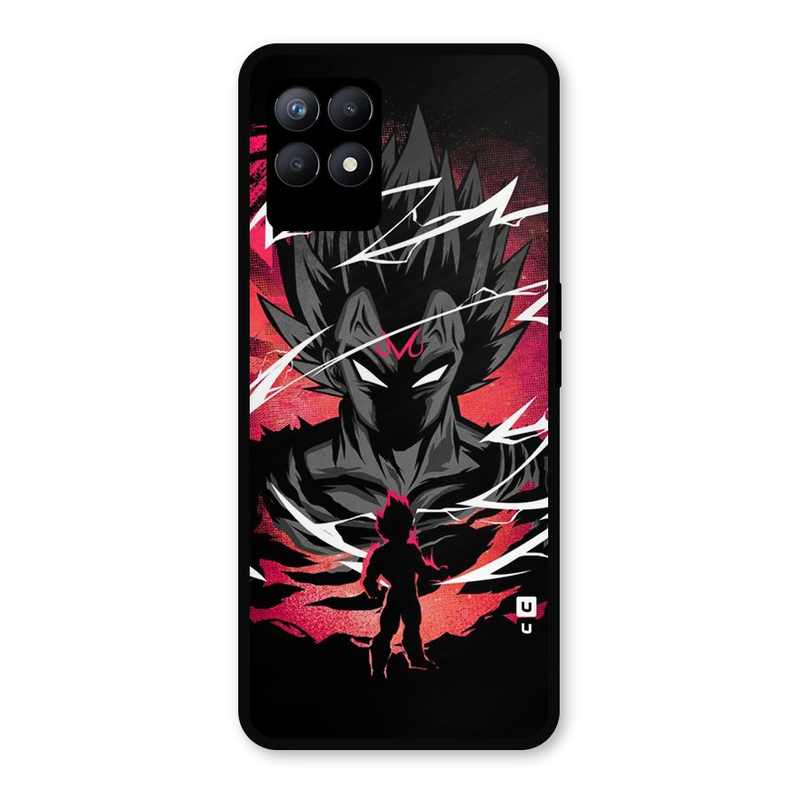 Cool Vegeta Metal Back Case for Realme Narzo 50