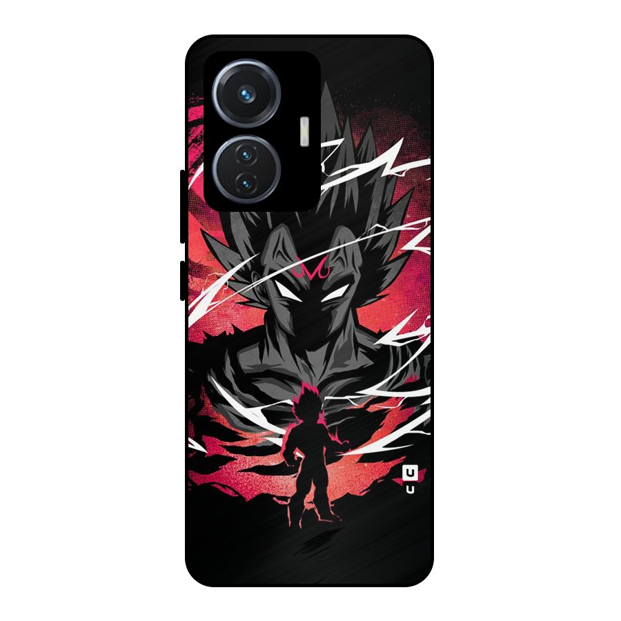 Cool Vegeta Metal Back Case for Vivo T1 44W