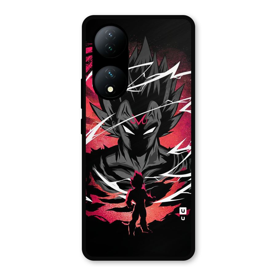 Cool Vegeta Metal Back Case for Vivo Y100a