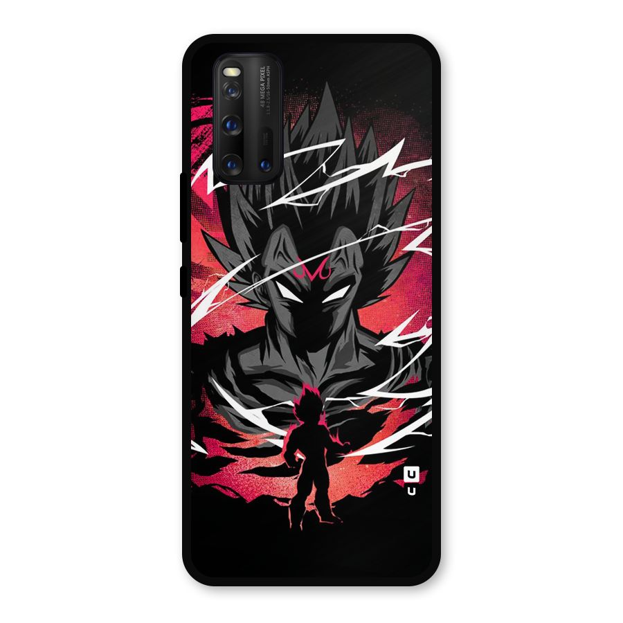 Cool Vegeta Metal Back Case for iQOO 3