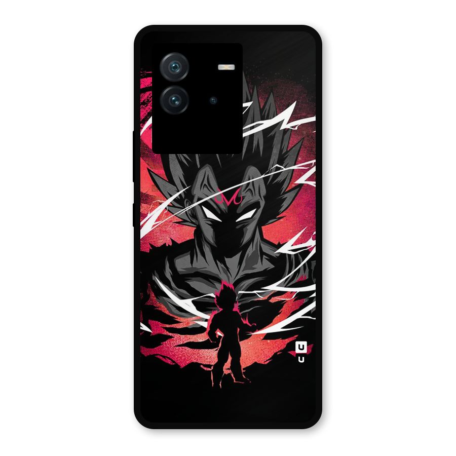 Cool Vegeta Metal Back Case for iQOO Neo 6 5G