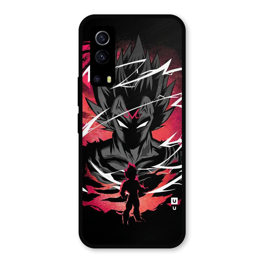 Cool Vegeta Metal Back Case for iQOO Z3