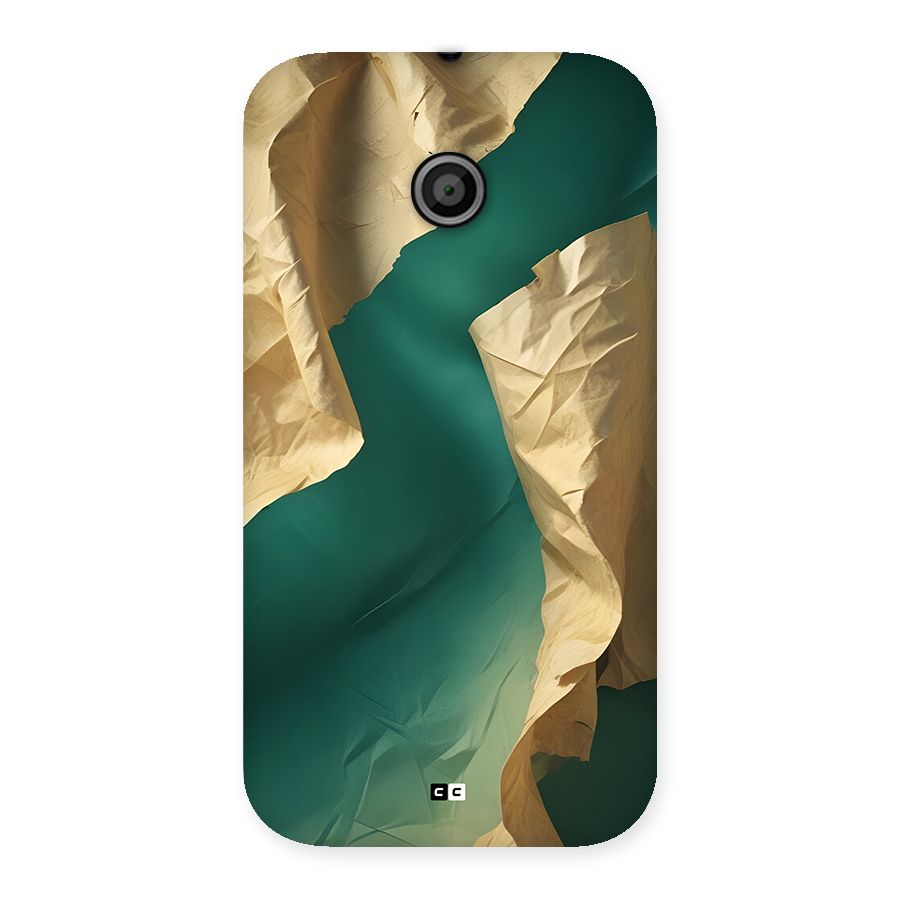 Cool Vintage Paper Back Case for Moto E