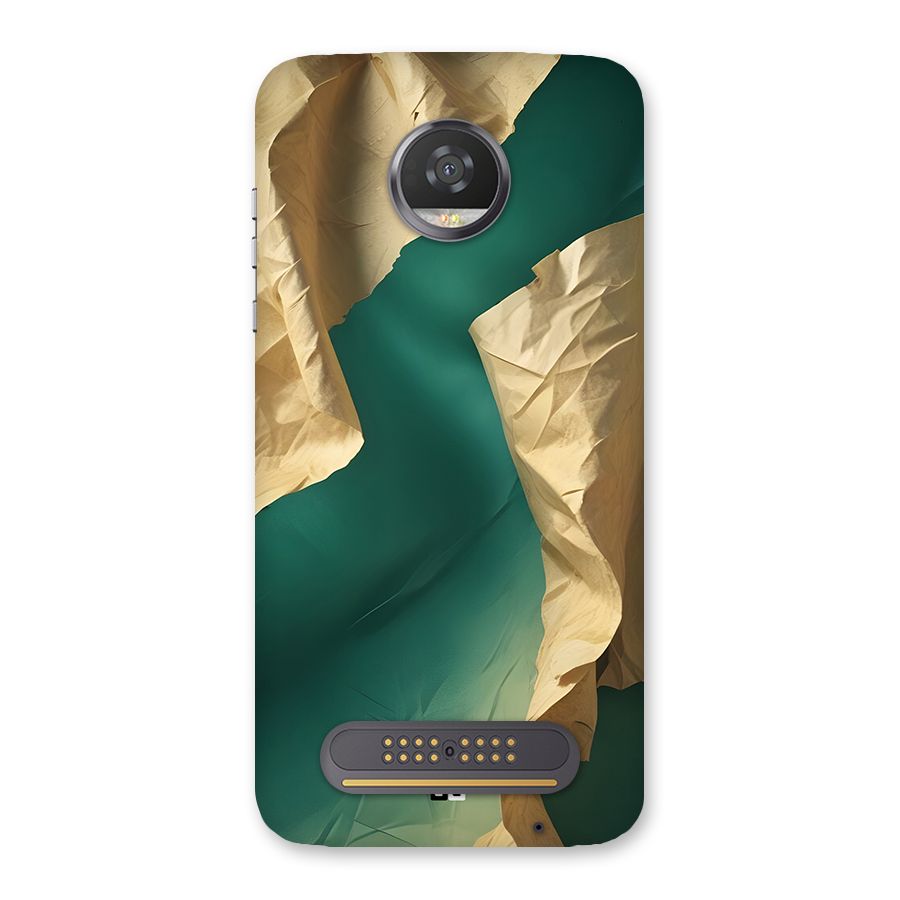 Cool Vintage Paper Back Case for Moto Z2 Play